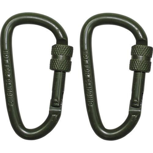 Thumbnail - MFH - Military & Adventure 27535B Karabiner D6x60O 6 mm x 60 mm 2 St.