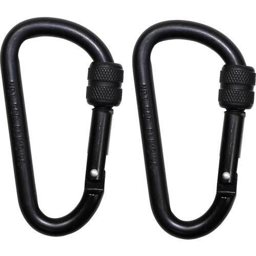 MFH - Military & Adventure 27536A Karabiner D8x80S 8 mm x 80 mm 2 St.
