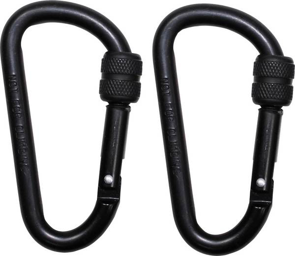 MFH - Military & Adventure 27536A Karabiner  D8x80S  8 mm x 80 mm x 8 mm x 80 mm  2 St.