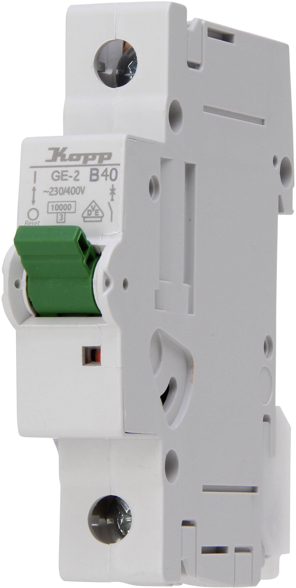 Kopp 724000009 Leitungsschutzschalter 1phasig 40 A 230 V