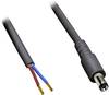 BKL Electronic 075178 Niedervolt-Anschlusskabel Niedervolt-Stecker - offene Kabelenden 5.50 mm 2.50 mm 30.00 cm 1 St.