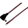 BKL Electronic 075148 Niedervolt-Anschlusskabel Niedervolt-Stecker - offene Kabelenden 5.50 mm 2.10 mm 0.50 m 1 St.
