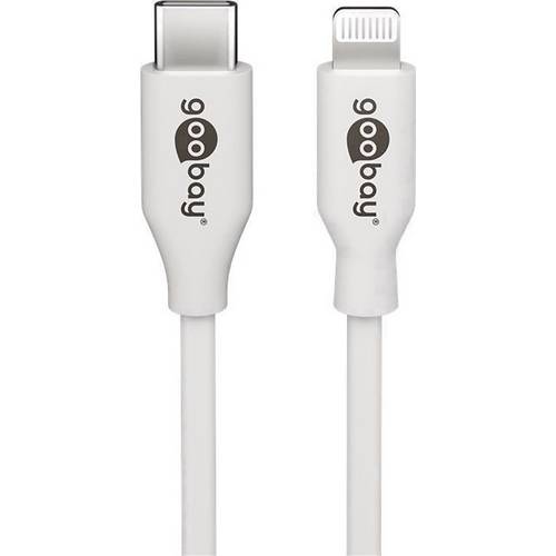 Thumbnail - Goobay 39446 Lightning Kabel Apple Ladekabel iPhone Lightning auf USB C Kabel High Speed MFi iphoneladekabel Weiß 1m