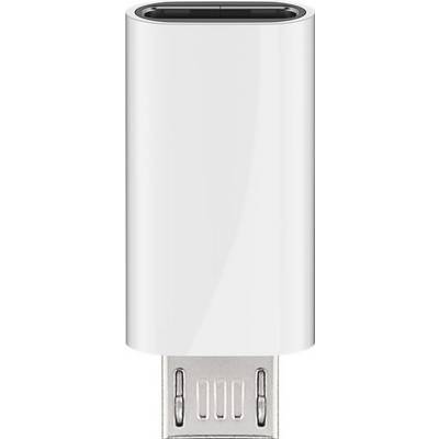 Goobay Micro-USB/USB-C™ USB OTG Hi-Speed Adapter für den Anschluss von Ladekabeln USB-C™-Buchse > USB 2.0-Micro-Stecker-0