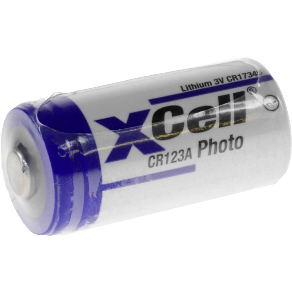 XCell CR123A Fotobatterij Lithium 1550 mAh 3 V 1 stuks