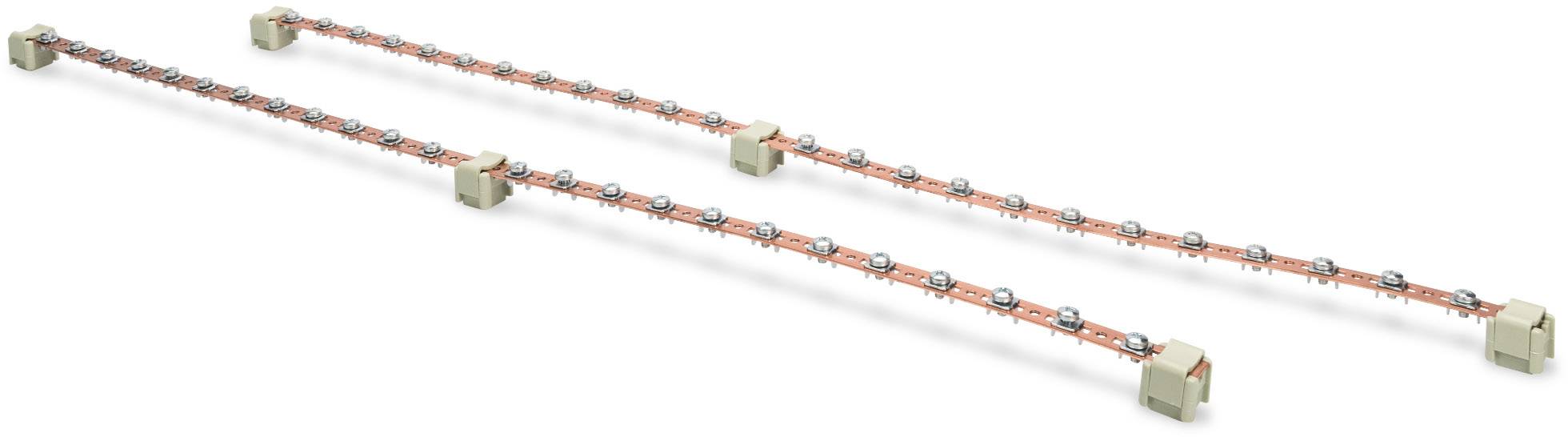 Zwei galvanisierte Kabel mit Isolatoren und Verriegelungselementen zur Sicherung von Zäunen oder ähnlichen Strukturen gegen äußere Einflüsse.