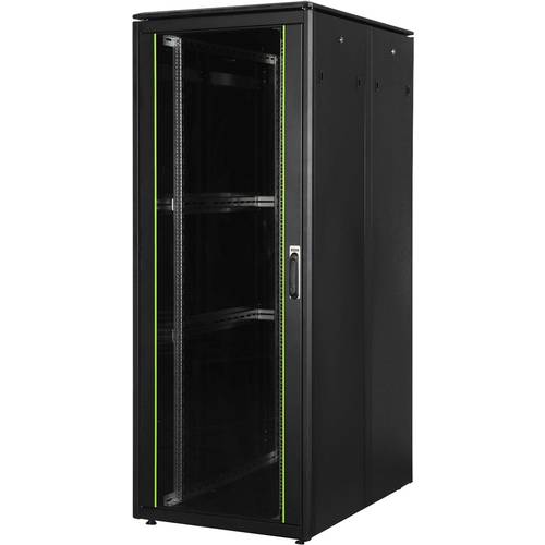 Digitus DN-19 42U-8/12-1B 19 Zoll Netzwerkschrank (B x H x T) 800 x 2053 x 1200 mm 42 HE Schwarz, Schwarz (RAL 9005)