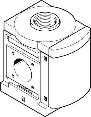 Festo MS9-FRM-NG-VS-Y Abzweigmodul-0