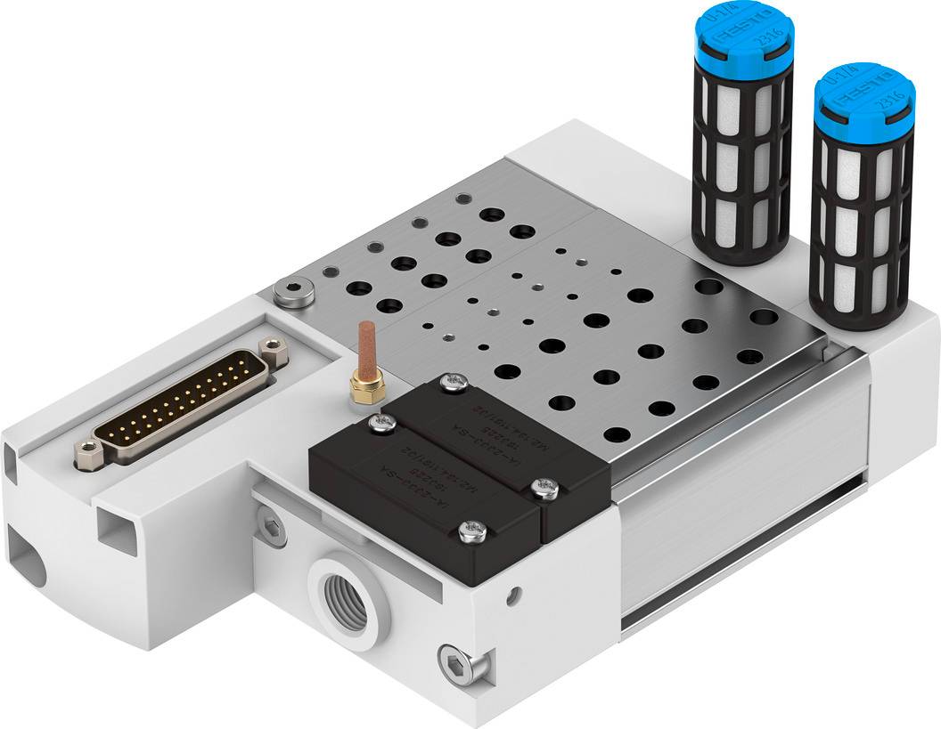 Festo VABM-C8-12E-G14-32-M1-L Anschlussleiste-0