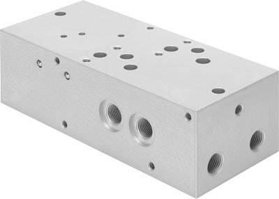 FESTO Anschlussplatte Anschlussplatte 2605074 VABP-S3-26V1G-G18-2 0 bis 16 bar 1 St.