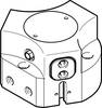 FESTO 1163043 HGDD-50-A Dreipunktgreifer Gehäusematerial: Aluminium-Knetlegierung 1 St.