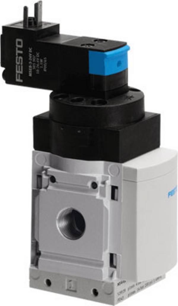 FESTO Druckaufbauventil 529801 MS6-DE-1/2-V230  Gehäusematerial Aluminium Druckguss Dichtungsmaterial NBR 1 St.