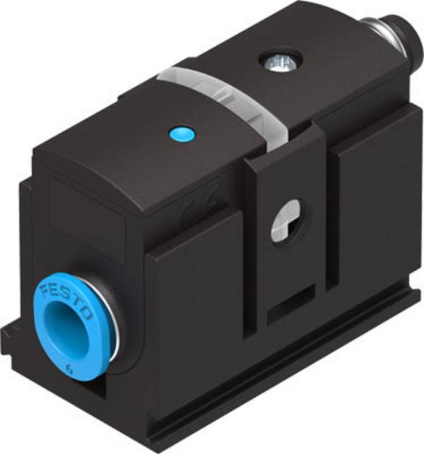 FESTO Drucksensor Induktiv SDE5-D10-O-Q6E-P-M8 527467 PNP