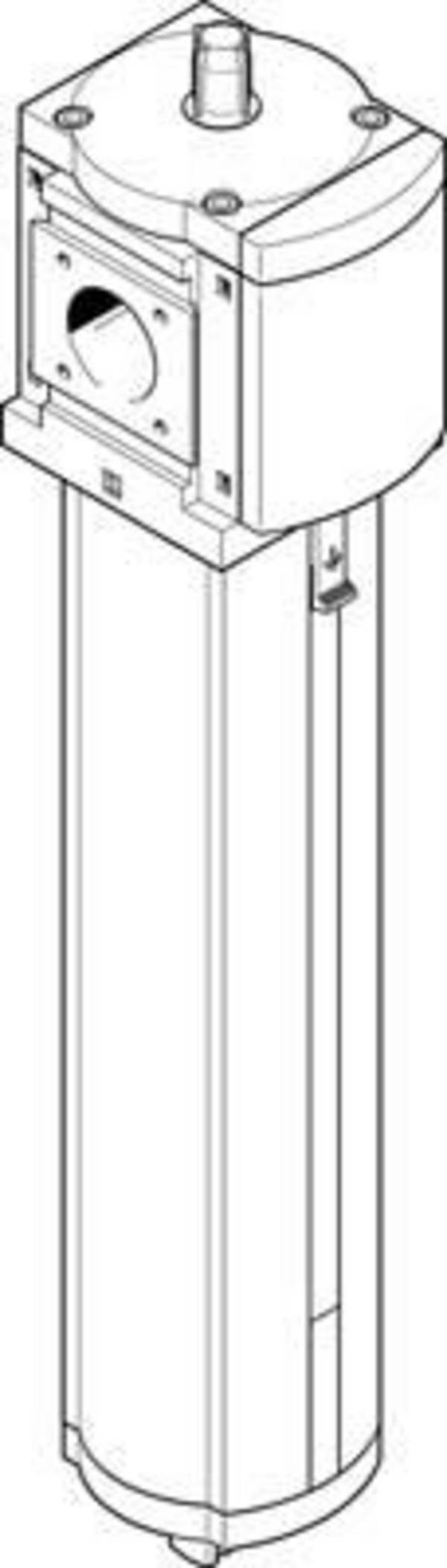 FESTO Feinstfilter MS9-LFM-G-AUV-HF-DA 564054  Batterie-Modul  Gehäusematerial Aluminium Druckguss Dichtungsmaterial NBR