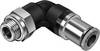 FESTO Steckverschraubung gewinkelt QSKL-G3/8-12 186312 -0.95 bis 6 bar Außengewinde G3/8"