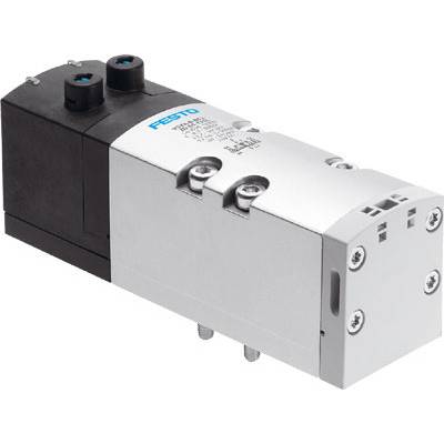 Ein pneumatisches Ventil von Festo, das in automatisierten Systemen zur Steuerung des Luftstroms verwendet wird.