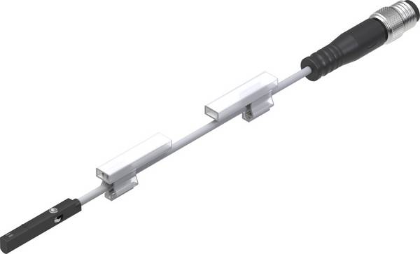 FESTO Näherungsschalter Induktiv SME-10M-DS-24V-E-0,3-L-M8D 551367 für Rund-Nut