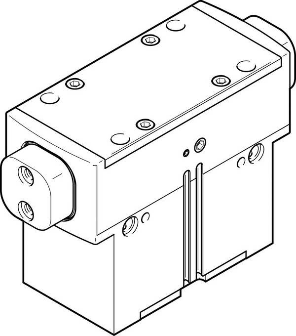 FESTO 1132955 HGPD-63-A-G1 Parallelgreifer Gehäusematerial: Aluminium  1 St.