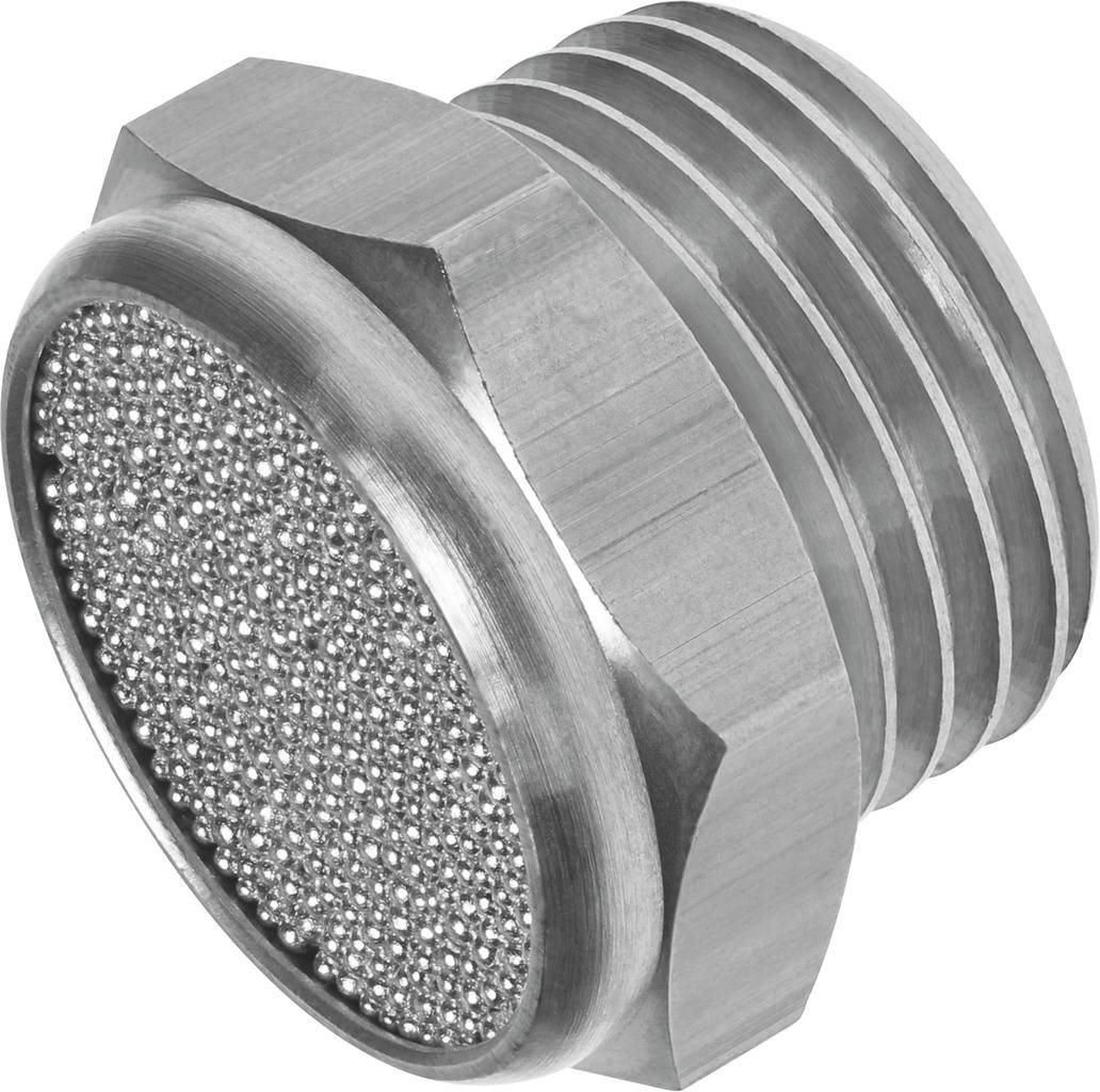 Druckluft-Schalldämpfer