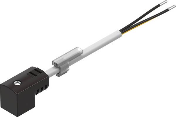 FESTO Steckdosenleitung 193457 KMEB-1-24-10-LED Polzahl: 3  1 St.