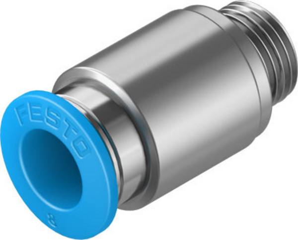 FESTO Steckverschraubung 186109 QS-G1/8-8-I  Außengewinde: G1/8"     1 St.