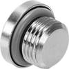 FESTO Verschlussschraube NPQH-BK-G12 578409 -0.95 bis 20 bar Außengewinde G1/2"