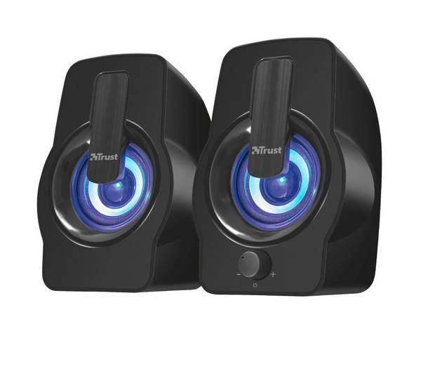 Trust Gemi RGB 2.0 2.0 PC-Lautsprecher Kabelgebunden 12 W Schwarz