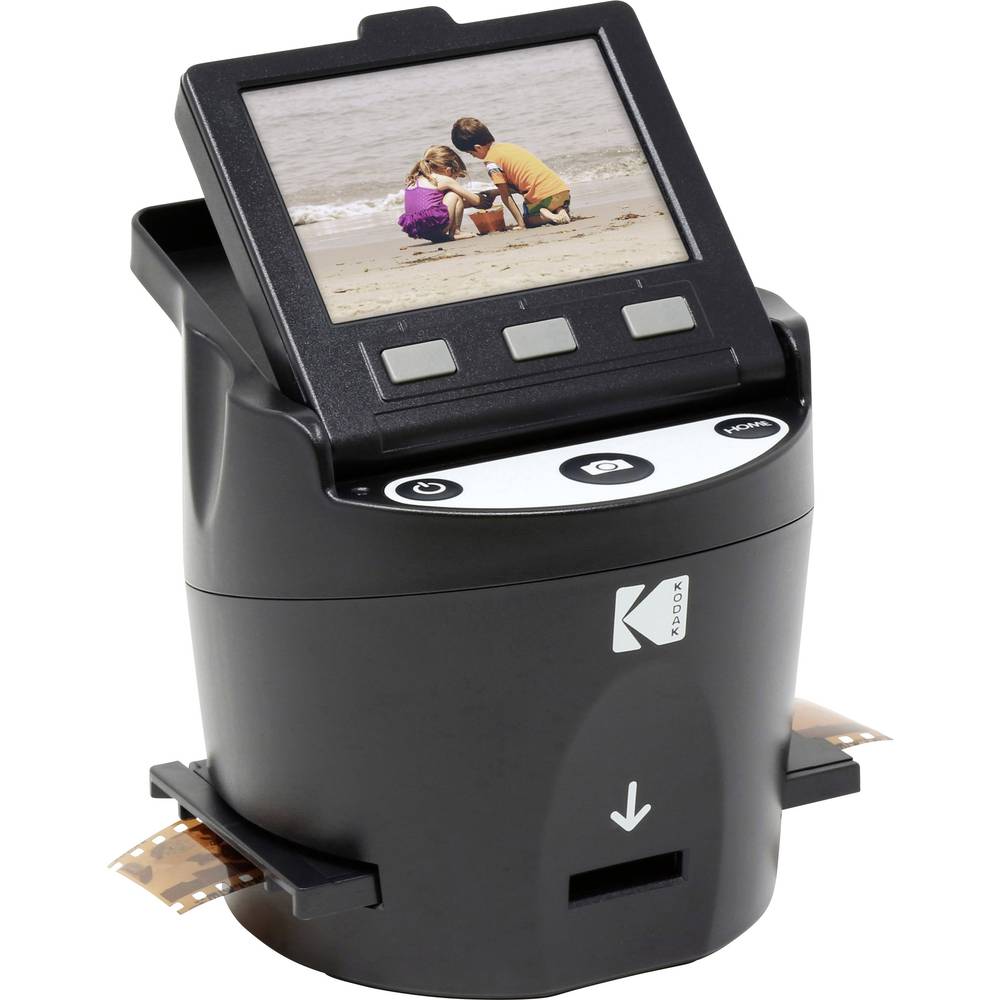 Kodak SCANZA Digital Film Scanner Filmscanner 14 Mpix Doorlichtmodule, GeÃ¯ntegreerd display, Digita