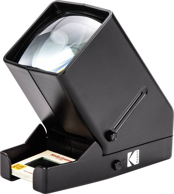 Kodak 35mm Slide Viewer Dia-Betrachter   3x Vergrößerung, LED-Beleuchtung, Akku-/Batteriebetrieb möglich