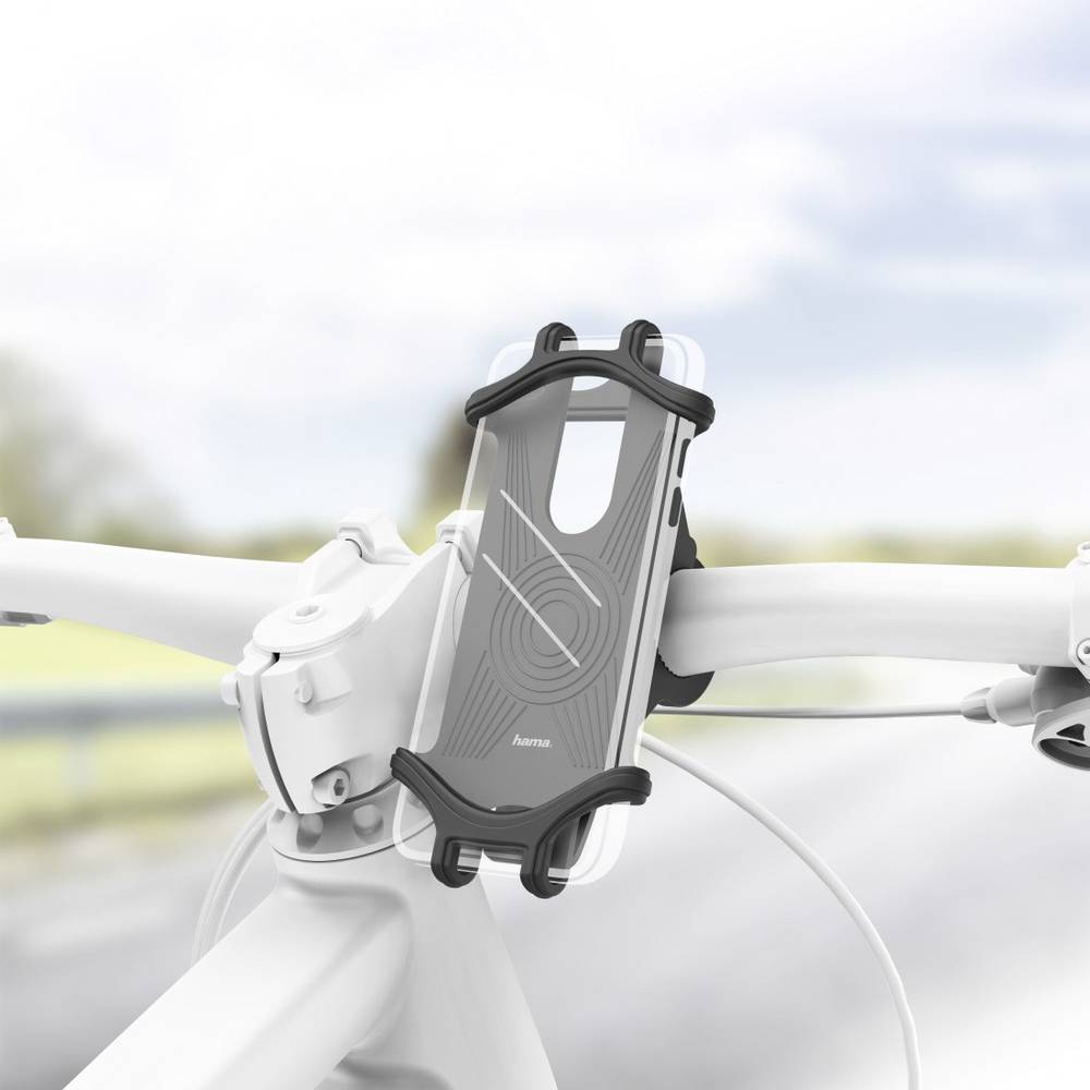 Hama Smartphonehouder voor op de fiets Geschikt voor model (GSMs): Universal Breedte (max.): 80 mm
