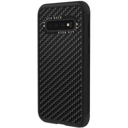 Image of Black Rock Robust Real Carbon Backcover Samsung Galaxy S10 Schwarz