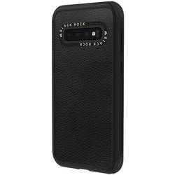 Image of Black Rock Robust Real Leather Backcover Samsung Galaxy S10 Schwarz