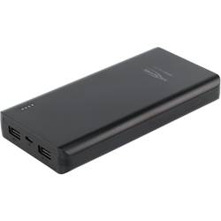 Image of Ansmann PB20.8 Powerbank 20000 mAh Smart IC LiPo Micro USB Schwarz Statusanzeige