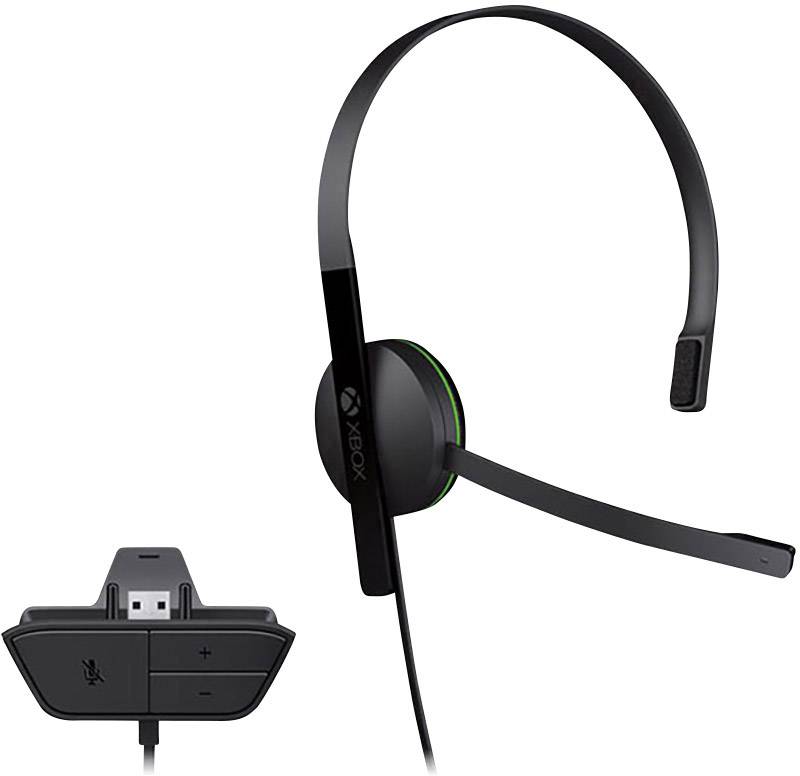 Microsoft Chat On Ear Headset kabelgebunden Mono Schwarz Lautstärkeregelung, Mikrofon-Stummschaltung Gaming-0