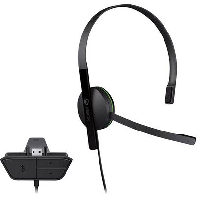Microsoft Chat On Ear Headset kabelgebunden Mono Schwarz Lautstärkeregelung, Mikrofon-Stummschaltung Gaming-0