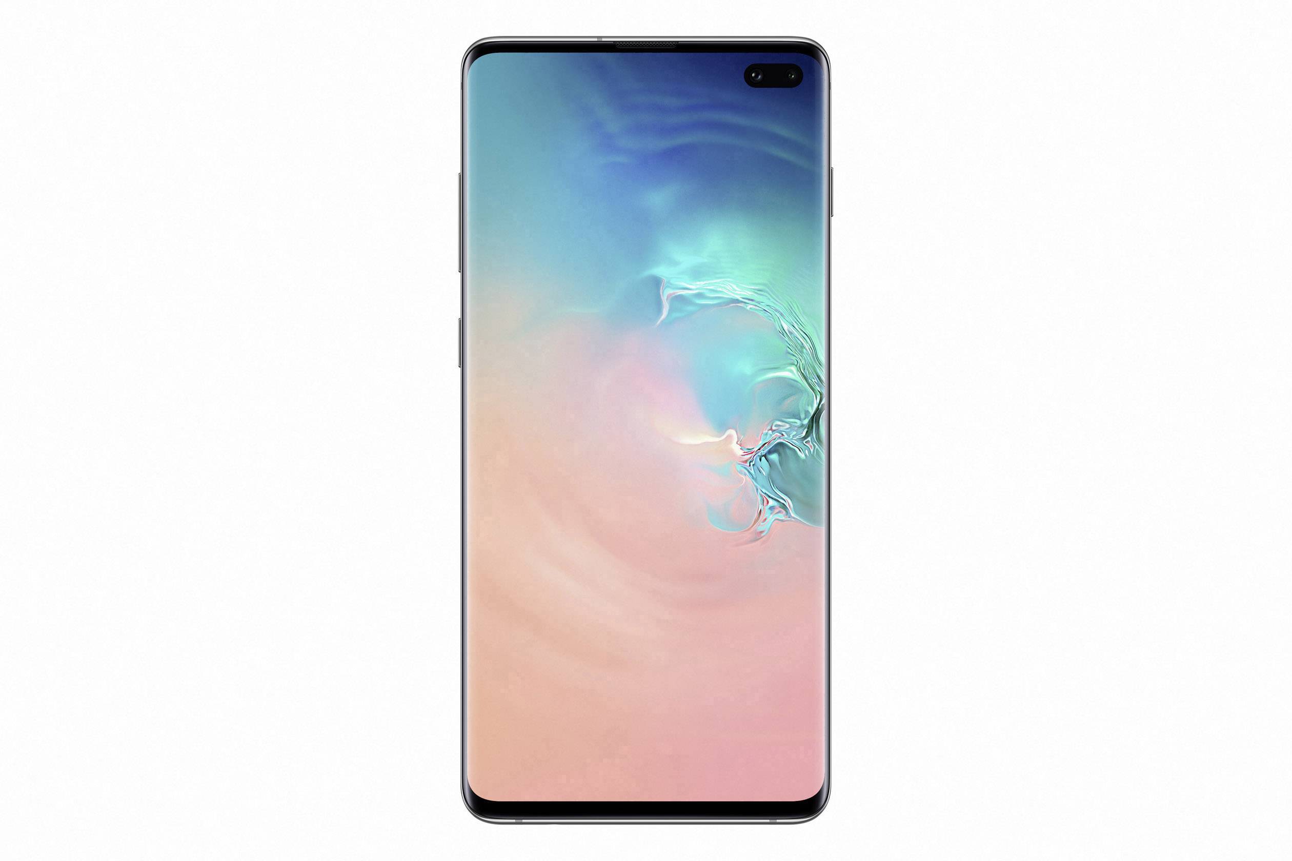Galaxy S10+ Smartphone 128 GB 6.4 Zoll (16.3 cm) Hybrid-Slot Android™ 9.0 Prismwhite