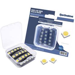 Image of Barthelme SMD-LED-Set 5050 Warmweiß 7000 mcd 120 ° 60 mA 3 V 100 St. Bulk