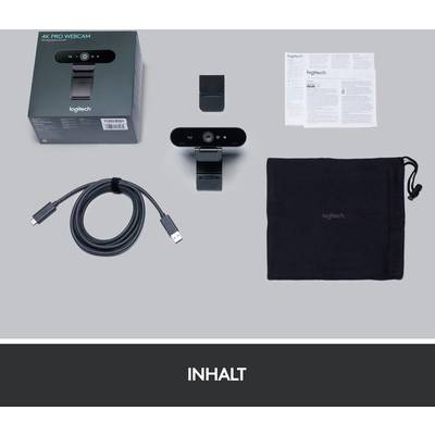 Windows Hello Logitech Brio Sichtfeld Einstellen Logitech-Webcam