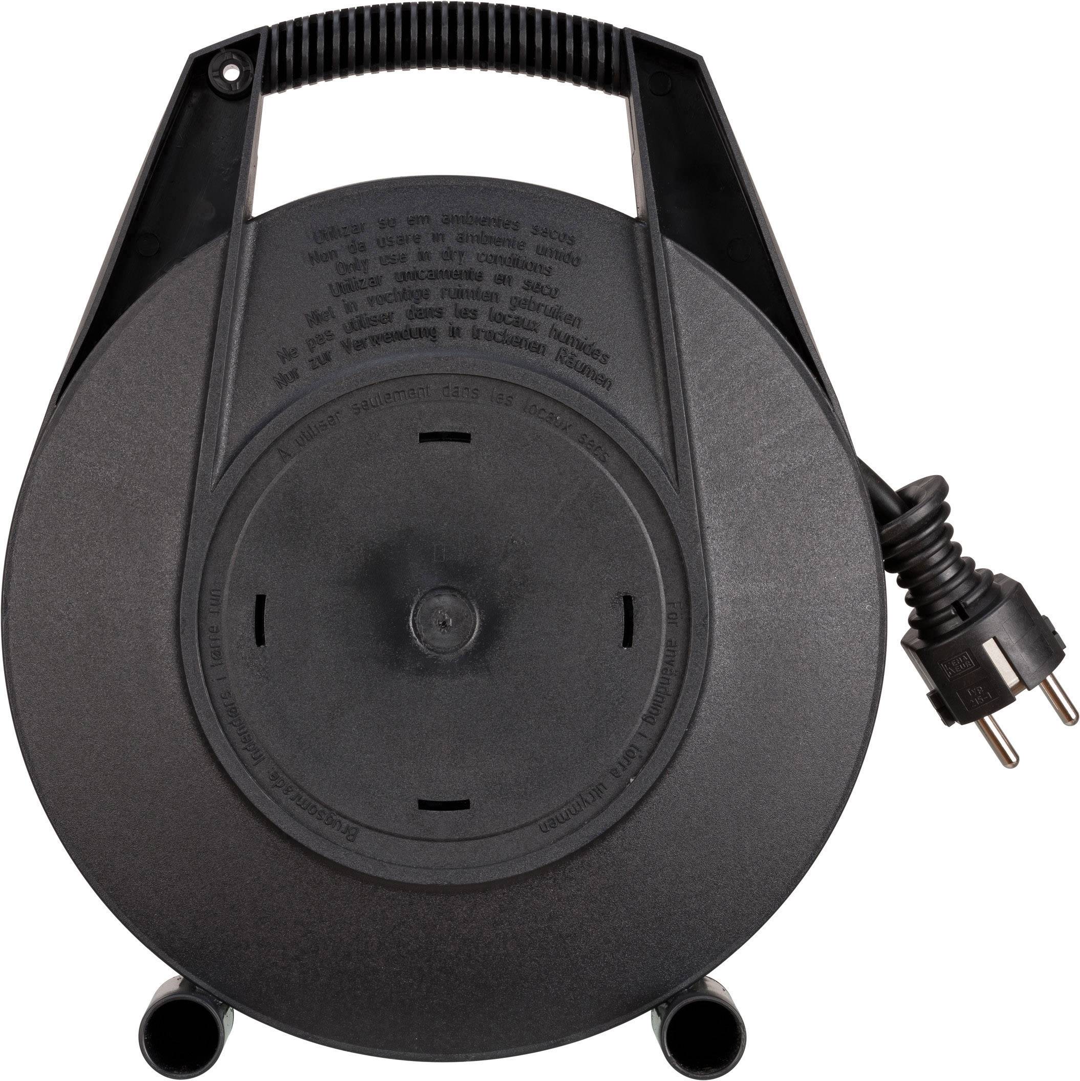 Brennenstuhl 1093200600 Kabeltrommel 10.00 m Schwarz Schutzkontakt-Stecker-3