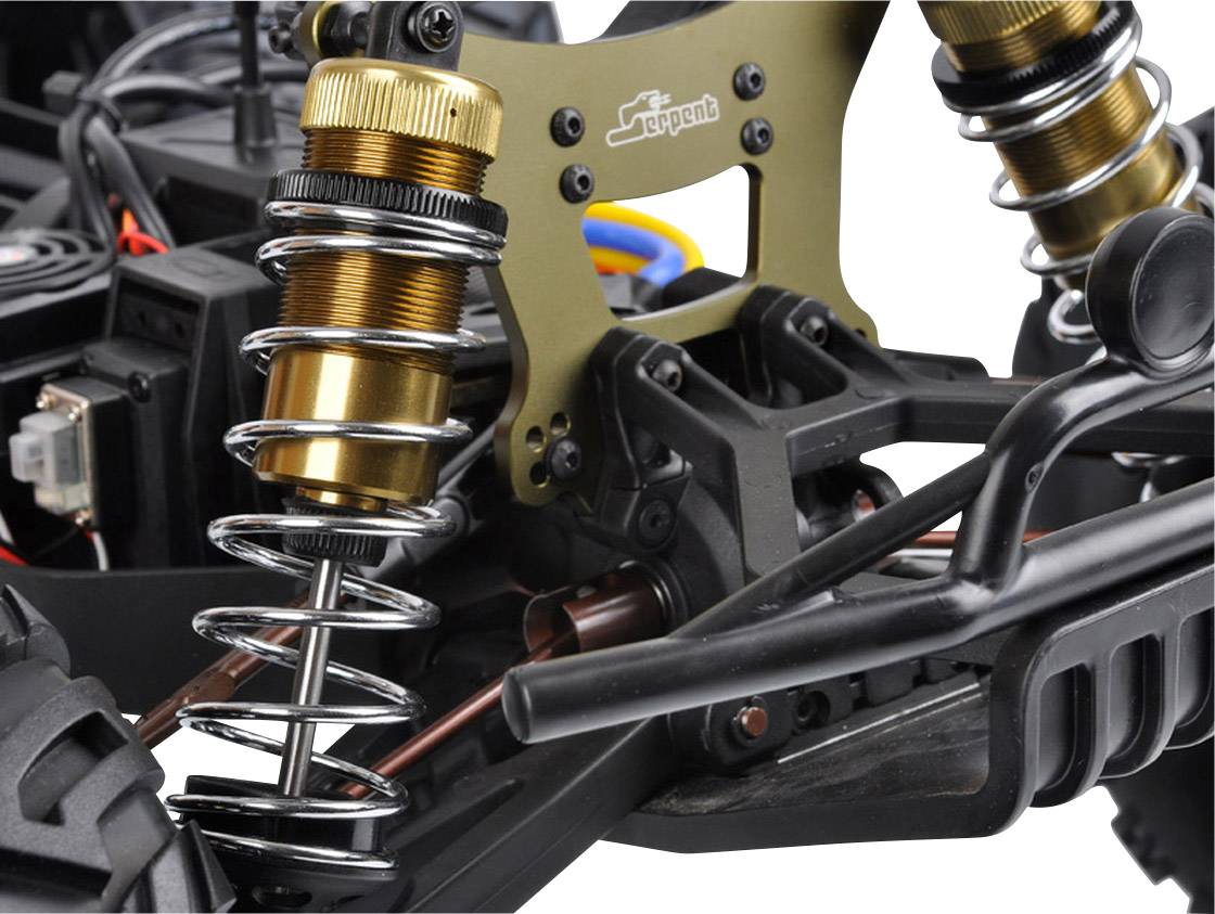 Serpent Cobra MT-e Brushless 1:8 RC Modellauto Elektro Monstertruck Allradantrieb (4WD) RtR 2,4 GHz-6