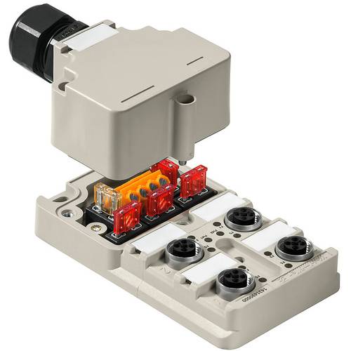 Weidmüller SAI-4-M-SVV-M12 1431490000 Sensor/Aktorbox aktiv M12-Verteiler mit Metallgewinde 1 St.