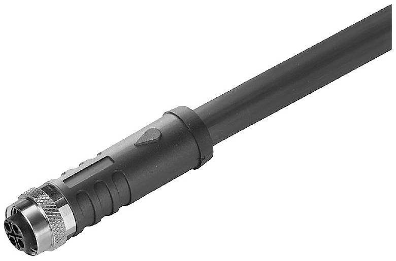 Weidmüller 2050160500 Sensor-/Aktor-Steckverbinder, konfektioniert M12 5.00 m Polzahl Sensoren: 3+PE 1 St.