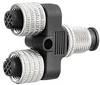 Weidmüller 1515140000 Sensor-/Aktor-Verteiler und Adapter M12 Adapter, Y-Form Polzahl Sensoren: 5 1 St. Piece