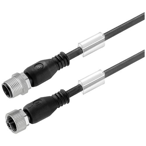 Thumbnail - Weidmüller 9457230025 Sensor-/Aktor-Anschlussleitung M12 25.00 cm Polzahl Sensoren: 3 1 St.