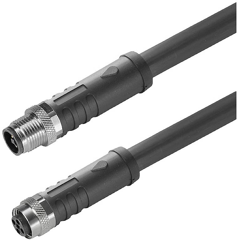Weidmüller 2050760300 Sensor-/Aktor-Anschlussleitung M12 3.00 m Polzahl Sensoren: 4 1 St.