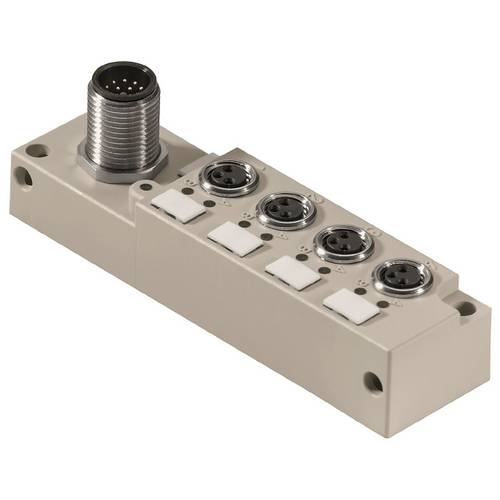 Thumbnail - Weidmüller SAI-4-S12 M8 L 1:1 1449400000 Sensor/Aktorbox passiv M12-Verteiler mit Metallgewinde 2 St.