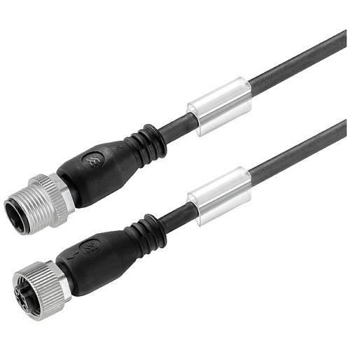 Weidmüller 1906300650 Sensor-/Aktor-Anschlussleitung M12 6.50 m Polzahl Sensoren: 4 1 St.