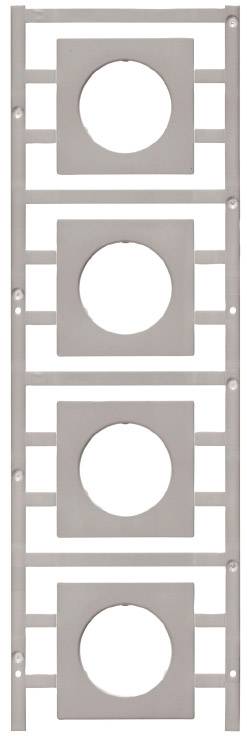 Weidmüller 1323520000 SM 46/46-30 MC NE GR Gerätemarkierung Grau Anzahl Markierer: 20 20 St.