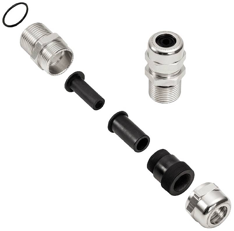 Weidmüller 1460040000 Kabelverschraubung M16 Messing 50 St.