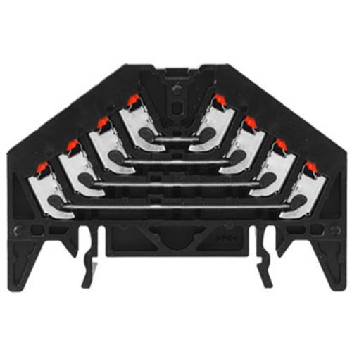Weidmüller 1173830000 Rangierverteiler 9.20 mm Push-In-Klemme Schwarz 20 St.